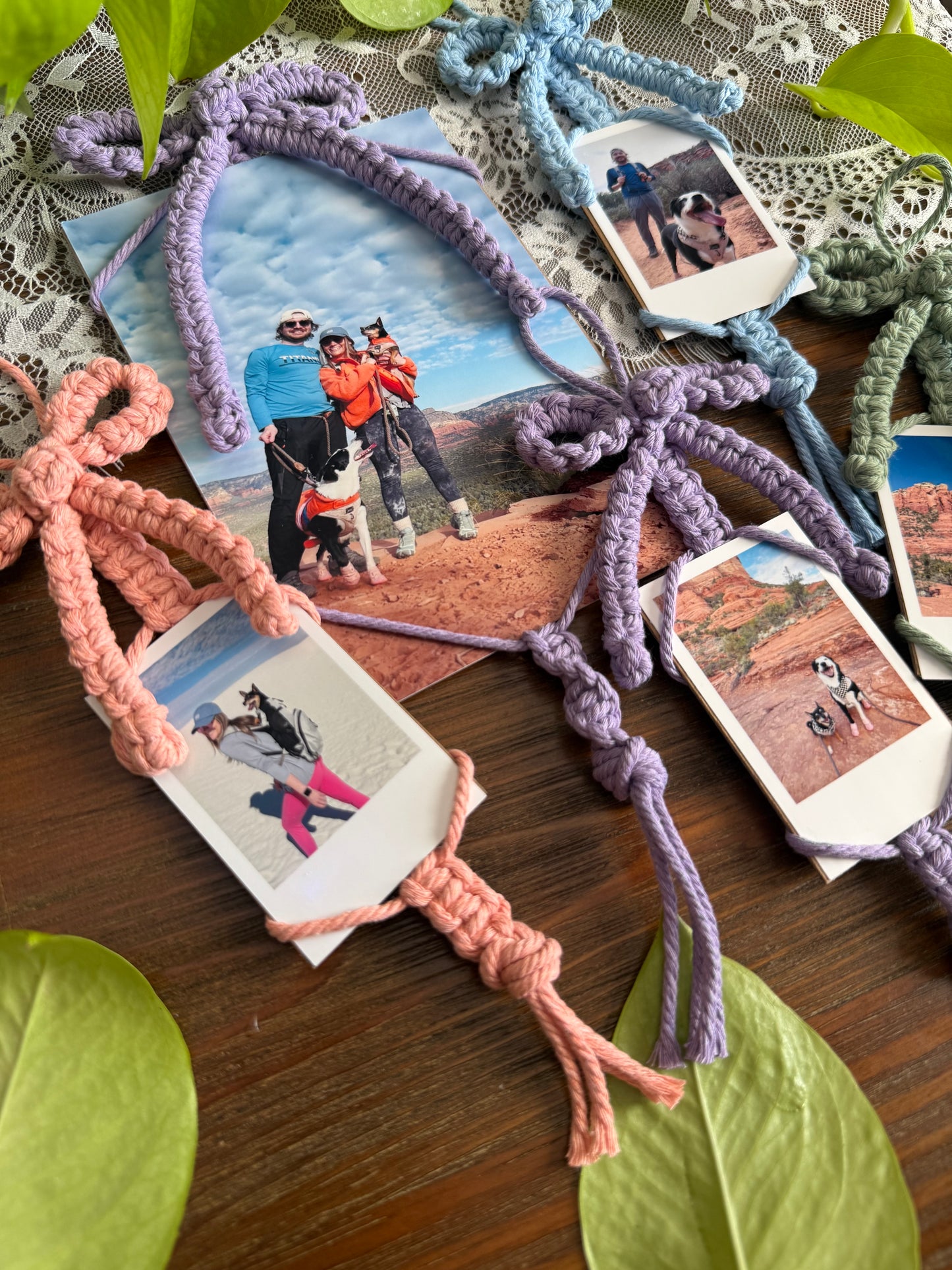 Macrame Picture Hanger