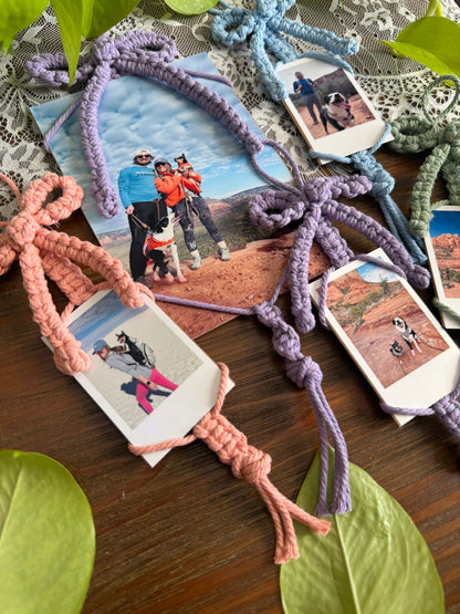Macrame Picture Hanger