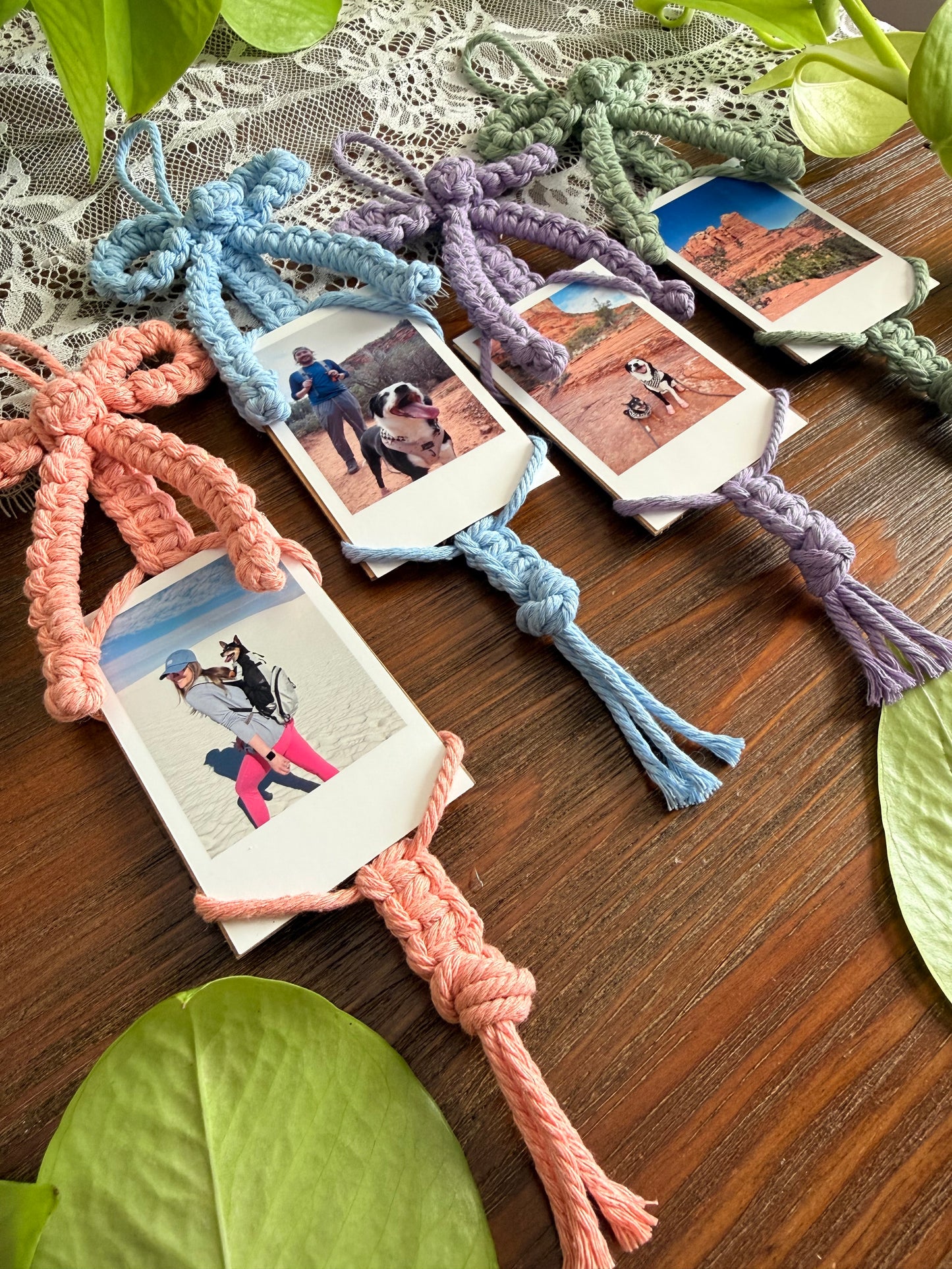 Macrame Picture Hanger