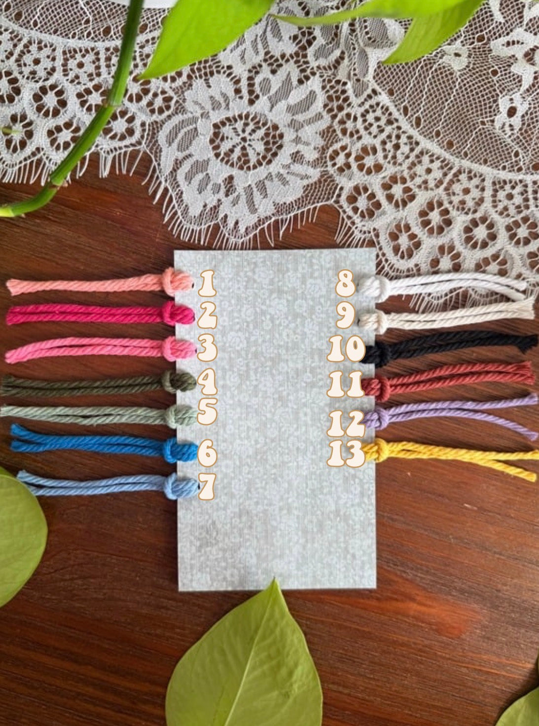 Macrame Picture Hanger