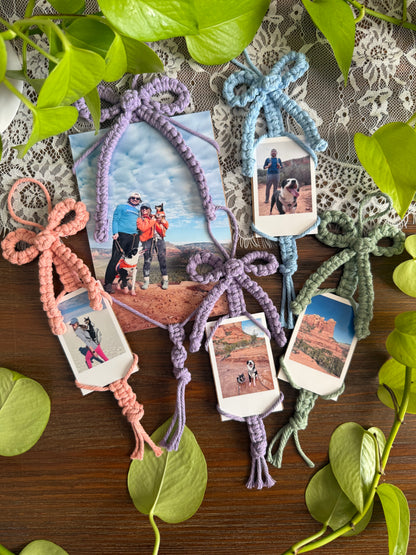 Macrame Picture Hanger