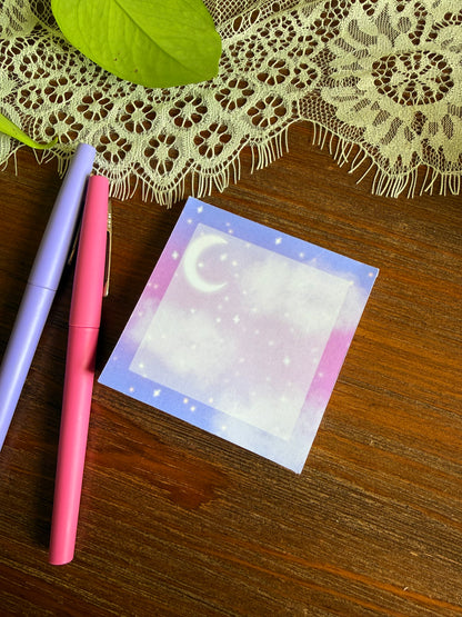 Pink Galaxy Stationery Set