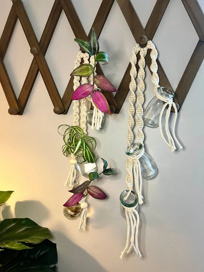 Macrame Propagation Jars