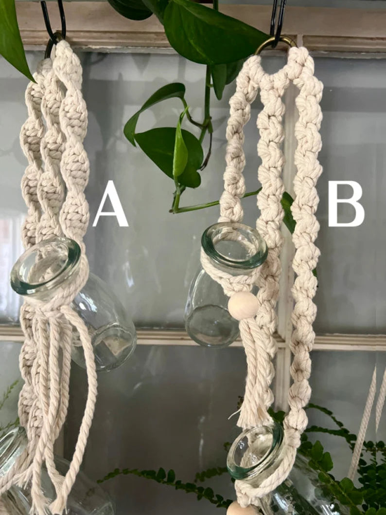 Macrame Propagation Jars