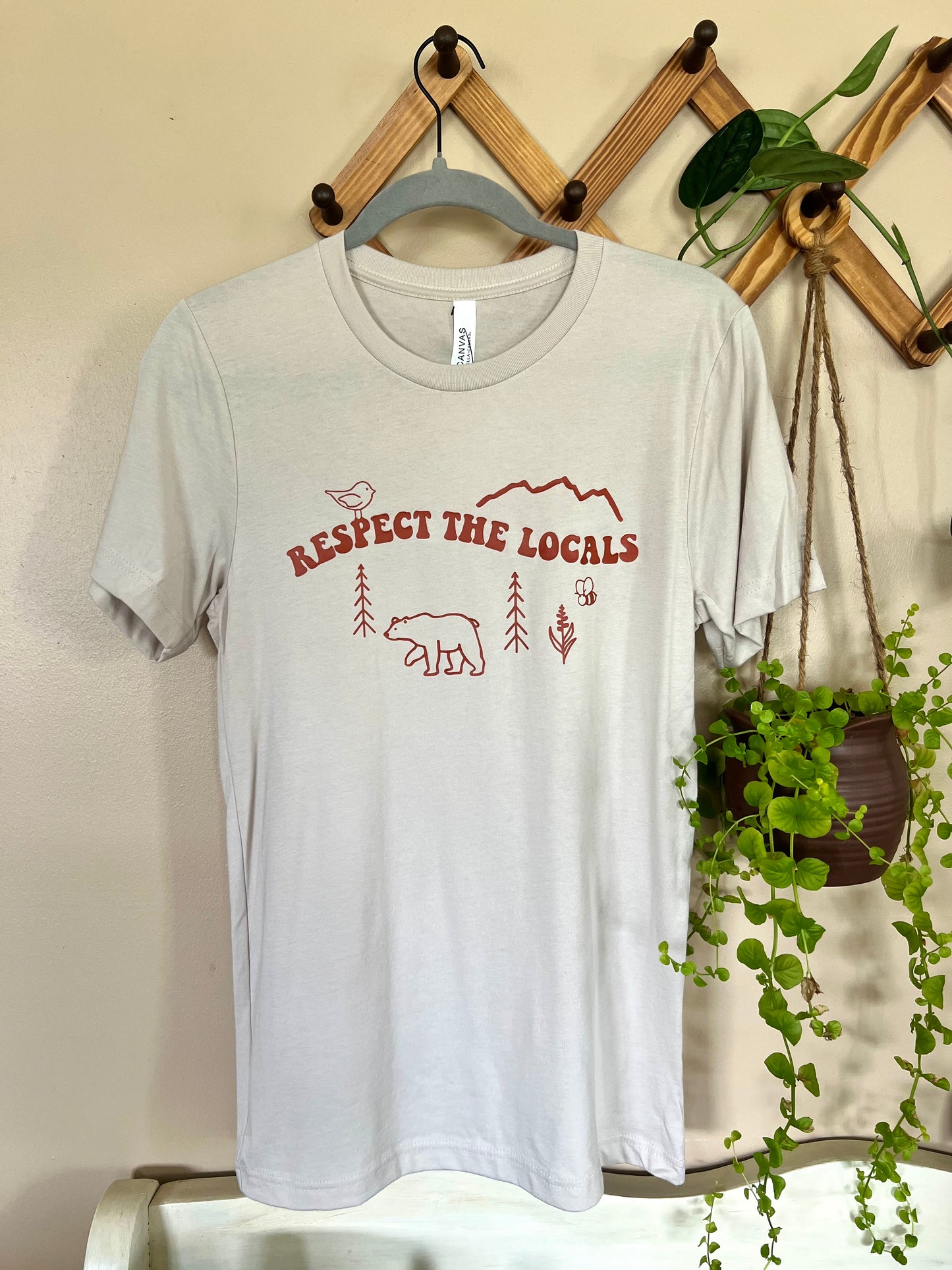 Respect the Locals Land Animals Tee