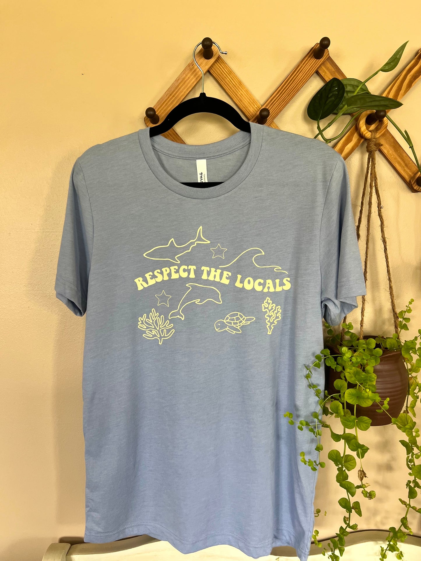 Respect the Locals Sea Animals Tee