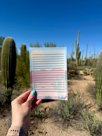 Saguaro Stationery Set