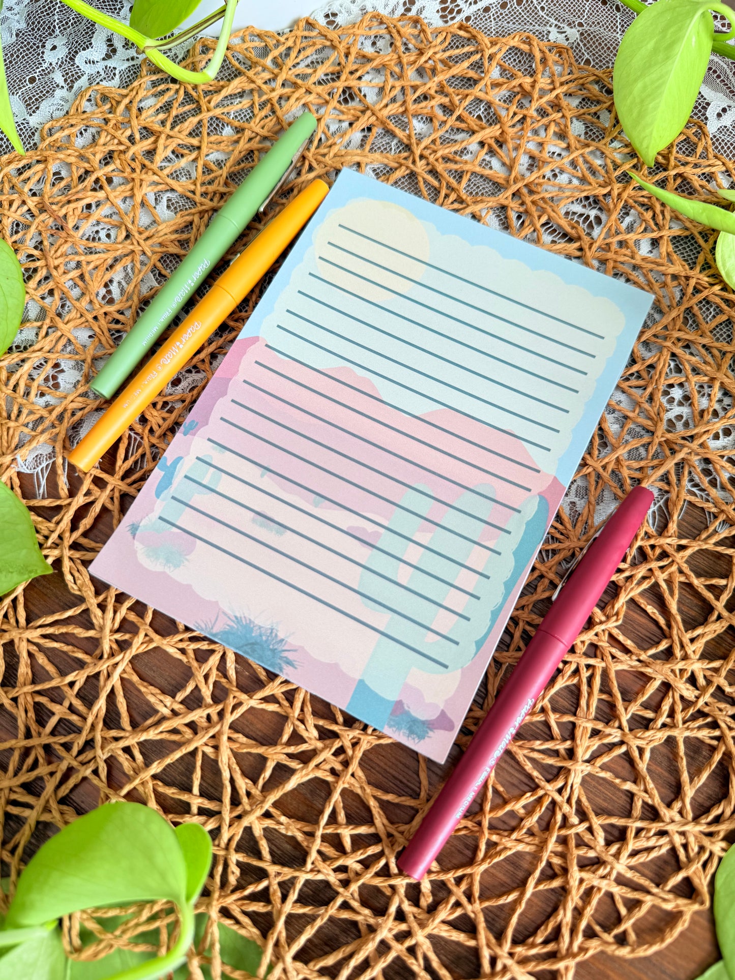 Saguaro Stationery Set