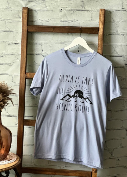 Always Take The Scenic Route Tee