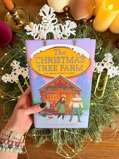 Macrame Snowflake Bookmark