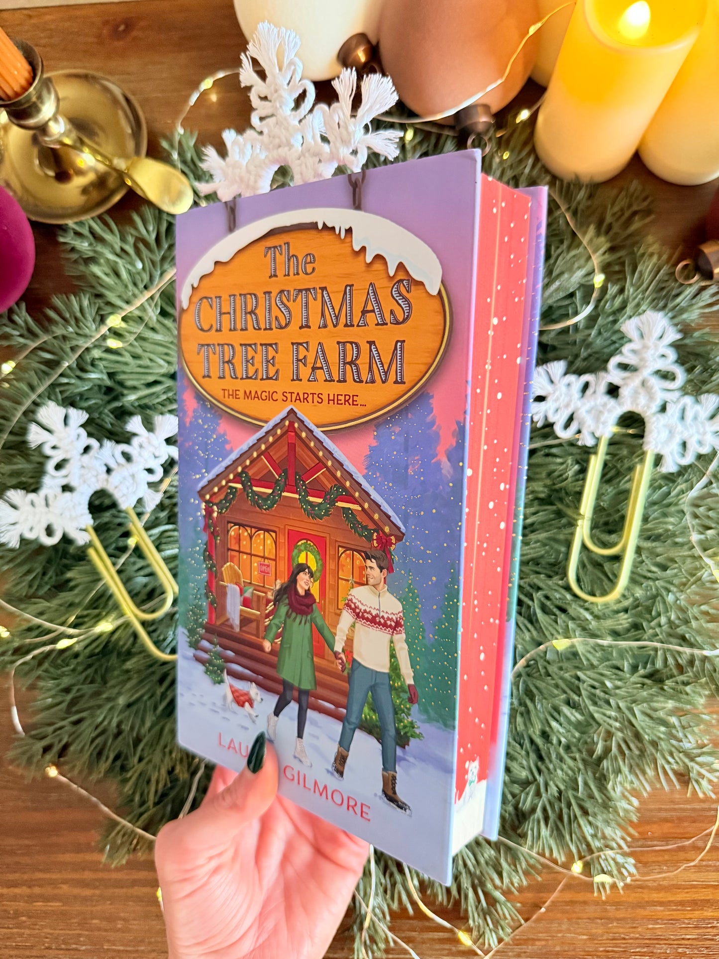 Macrame Snowflake Bookmark