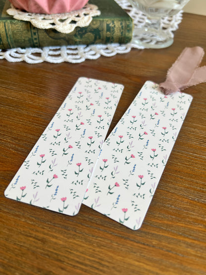 Spring Floral Bookmark