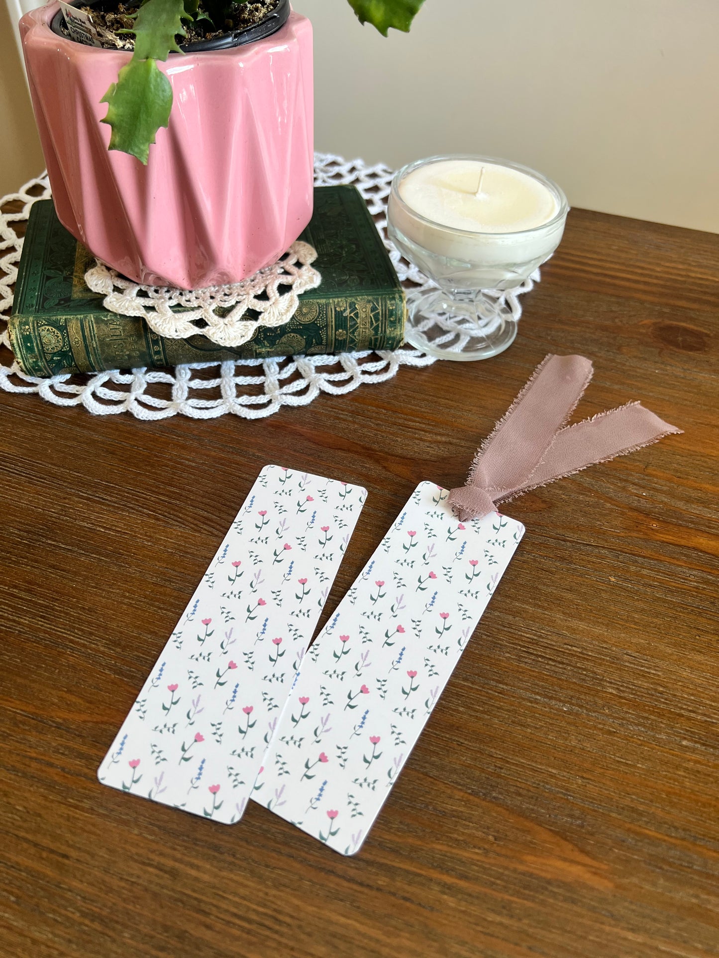 Spring Floral Bookmark
