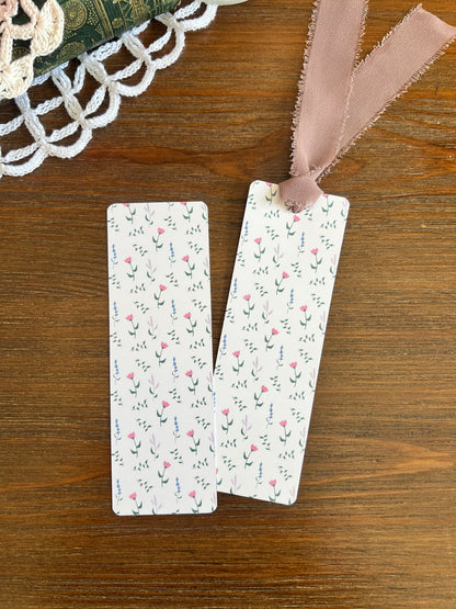 Spring Floral Bookmark