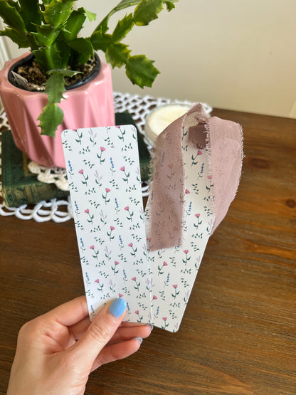 Spring Floral Bookmark