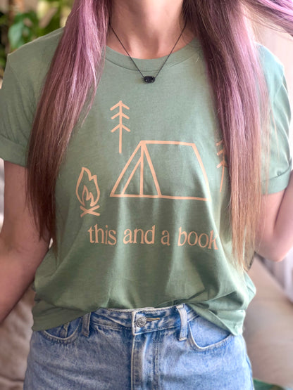 This and a Book Tee