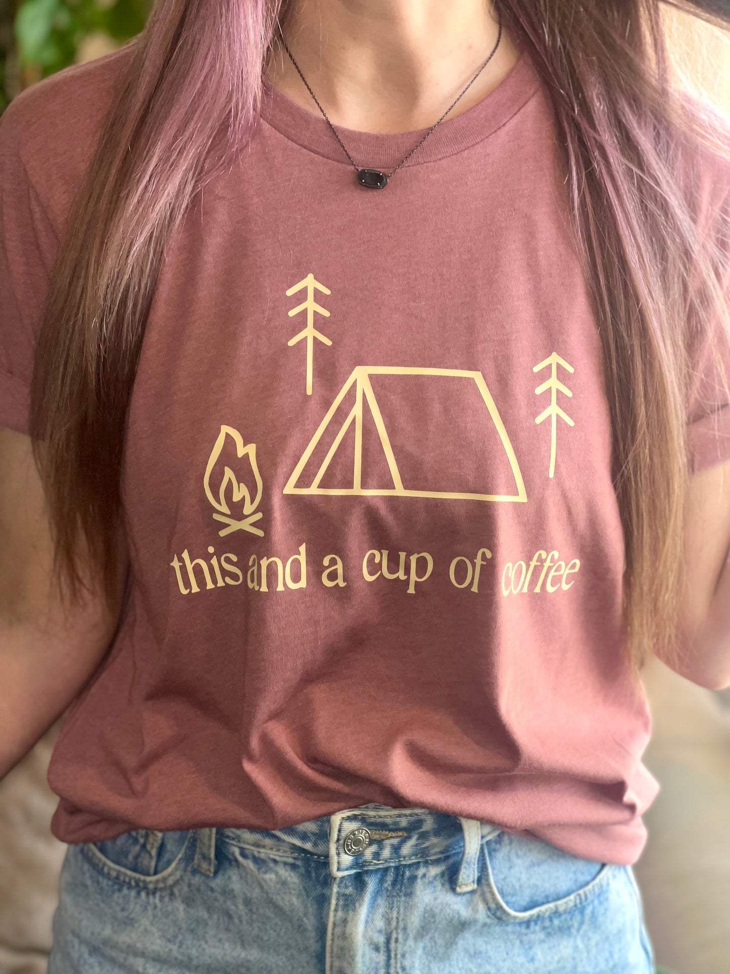 This and a Cup of Coffee Tee