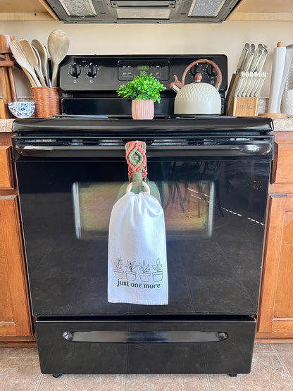 Macrame Towel Holder