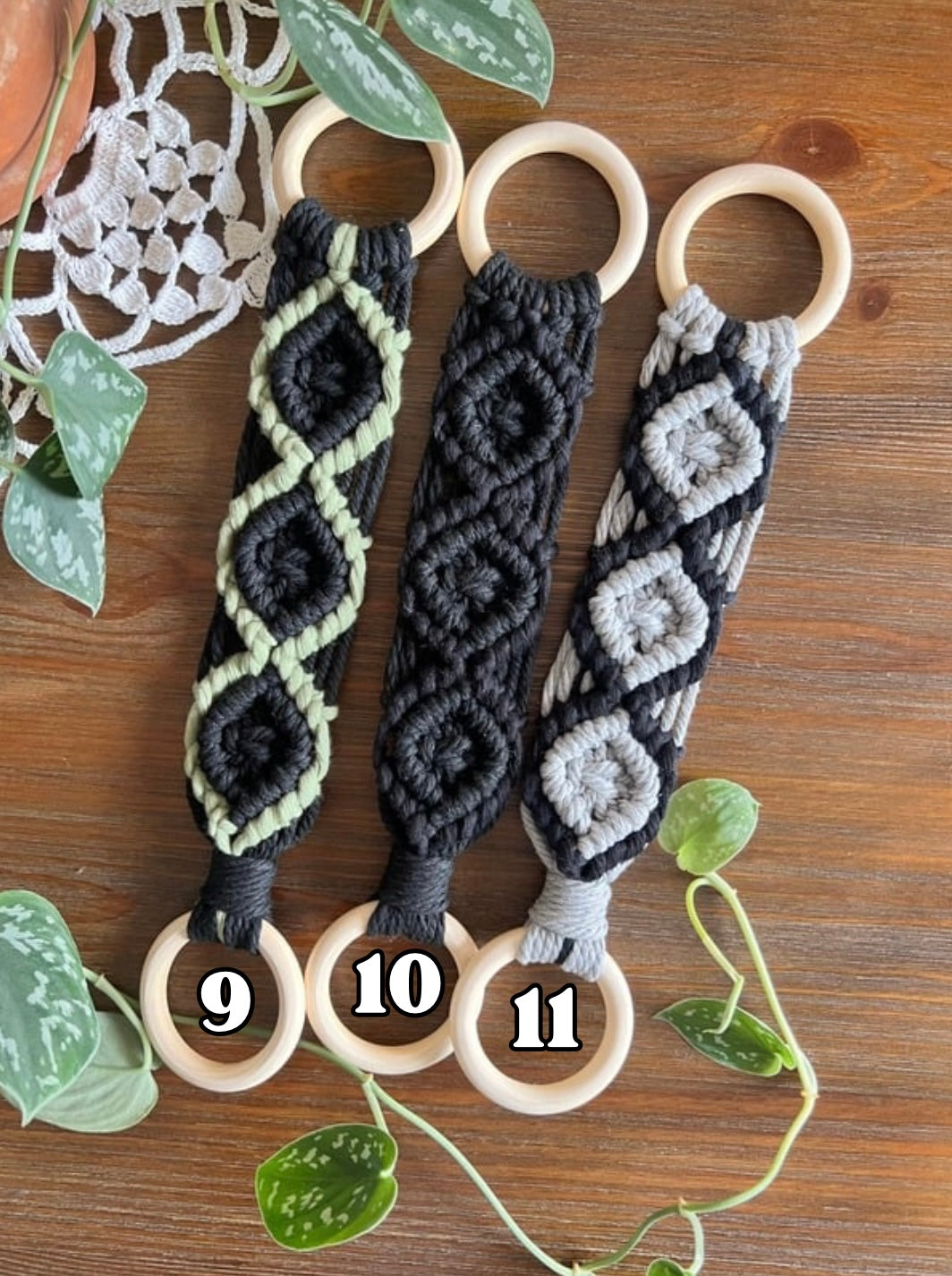 Macrame Towel Holder