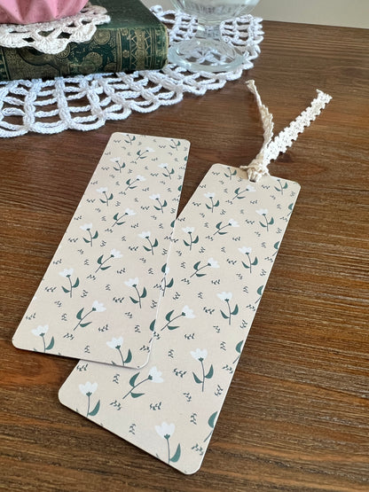 Spring Tulips Bookmark
