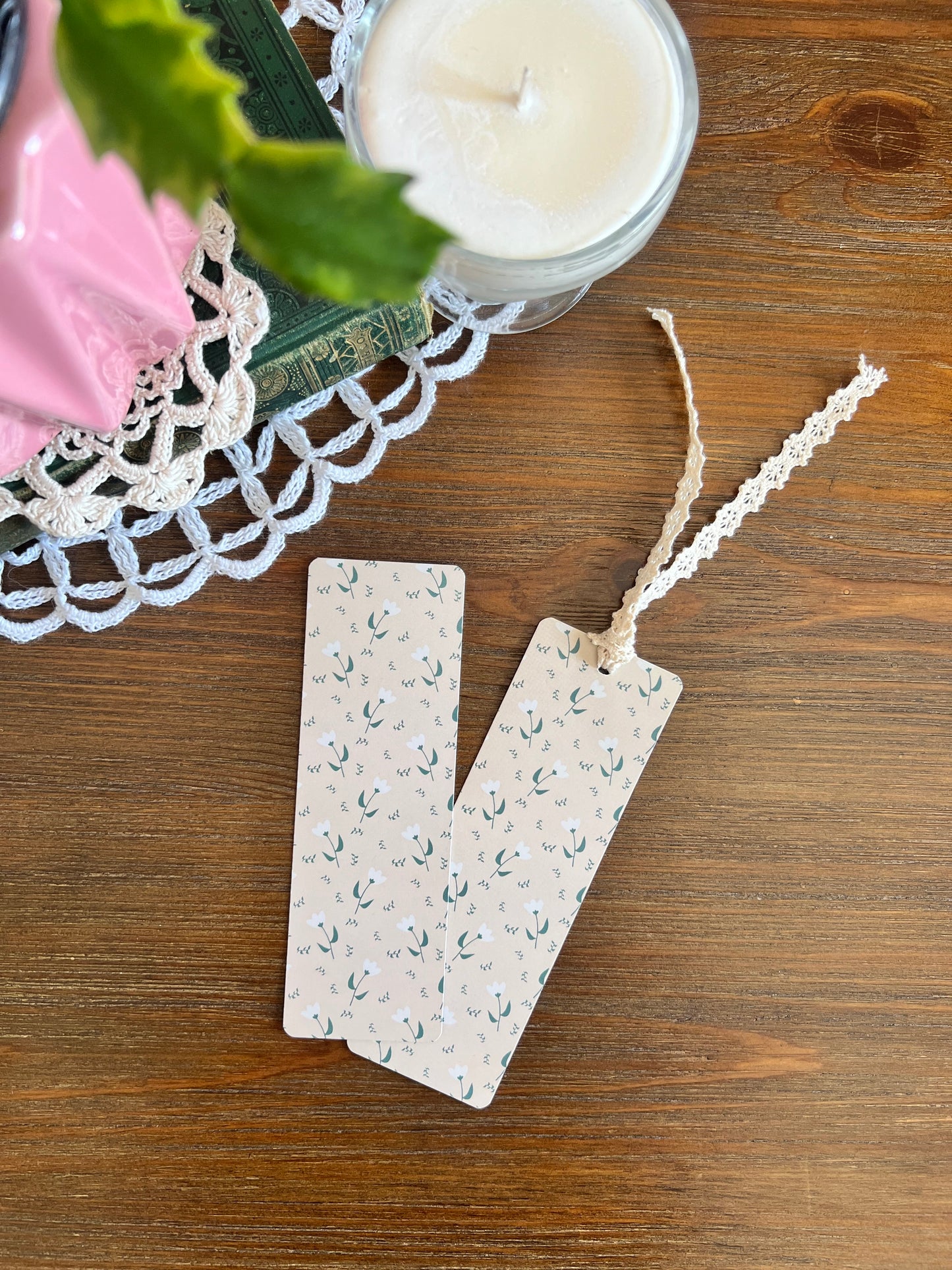 Spring Tulips Bookmark