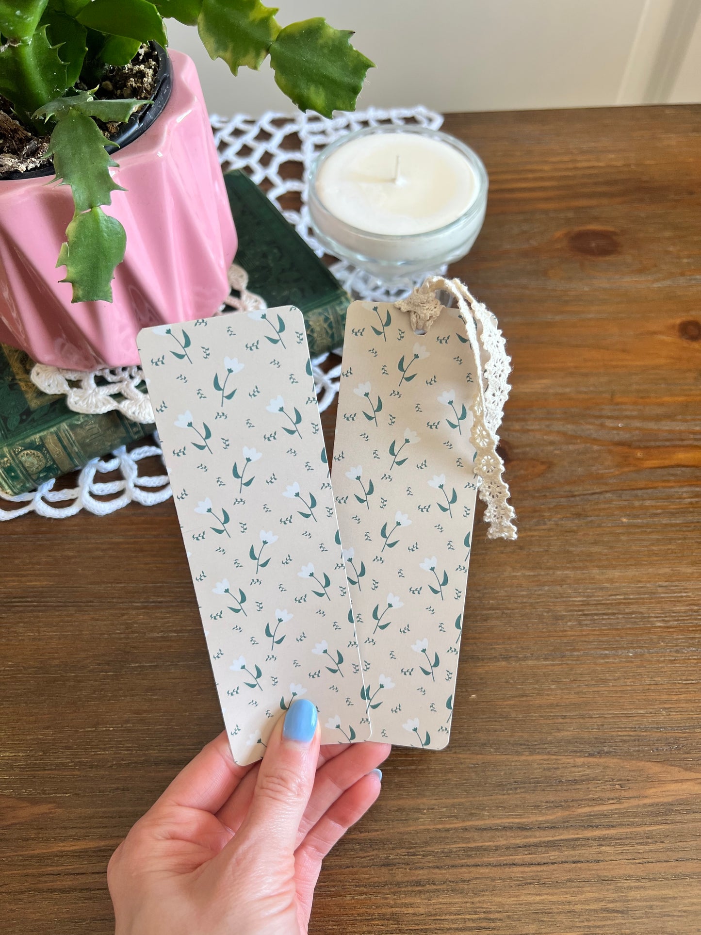 Spring Tulips Bookmark