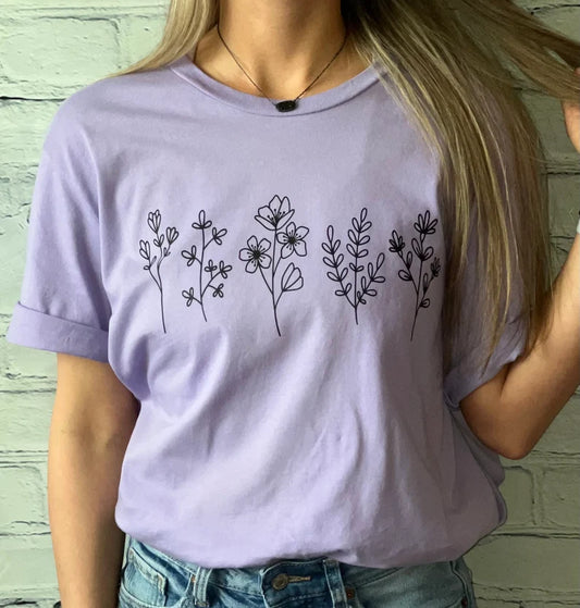 Wildflowers Tee